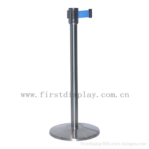 Steel Crowd Control with Retractable Belt, Professional Supplier